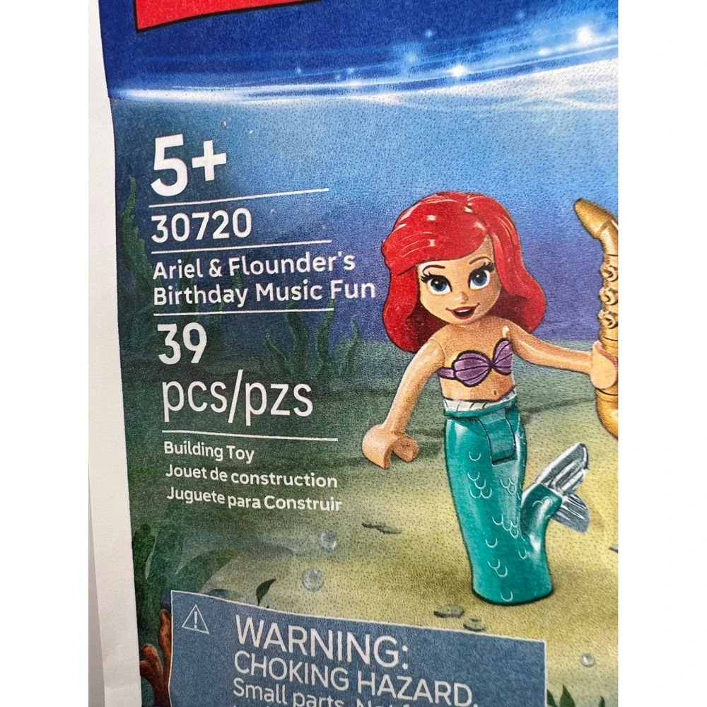 LEGO Disney Princess 30720 Ariel & Flounder's New Sealed Polybag